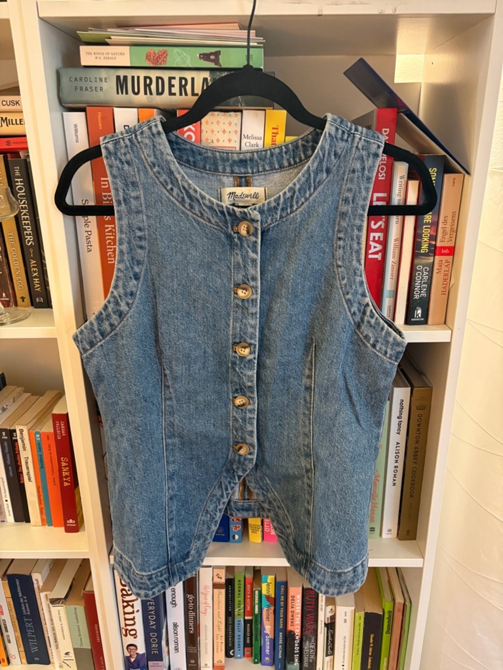 Madewell Denim Vest, size 6